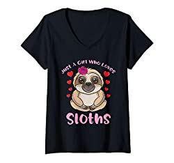 Just A Girl Who Loves Sloths T-Shirt