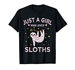 Sloth Lover Women Colorful Sloths T-Shirt