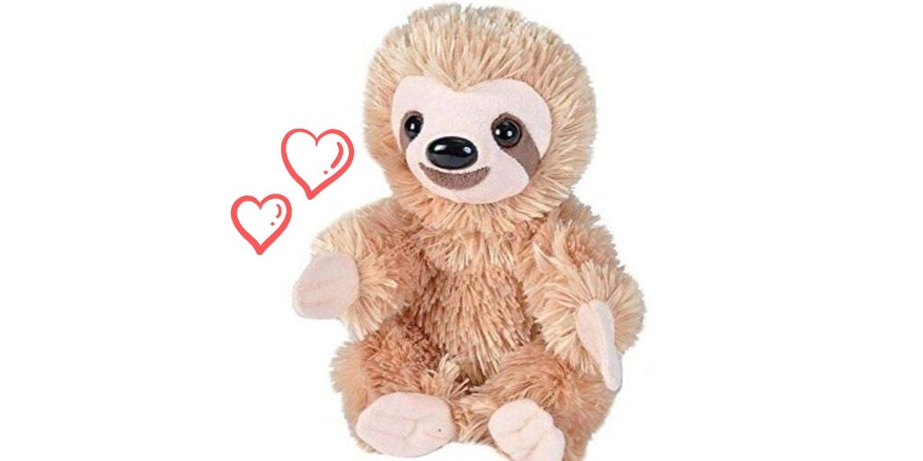 cute sloth teddy