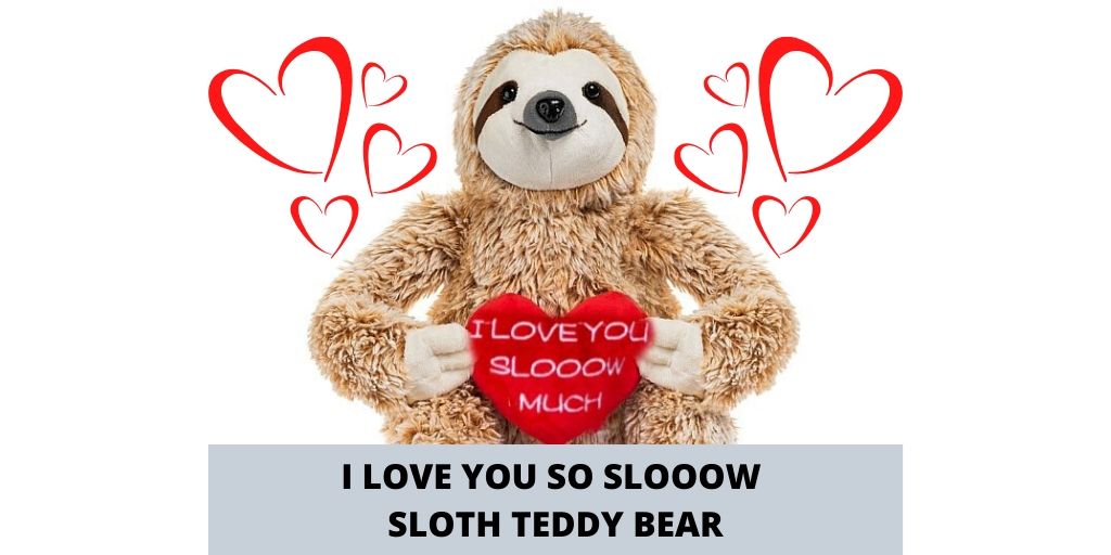 cute sloth teddy