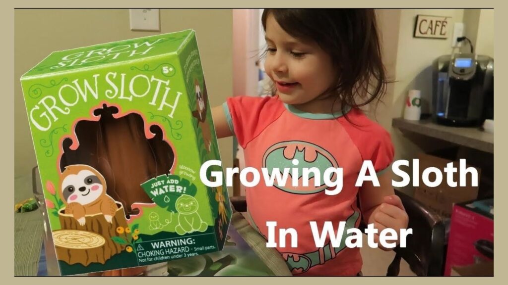 Grow Sloth Just Add Water - Pair of Girls Try It Out