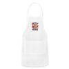 White Just a Girl Who Loves Sloths Adjustable Apron