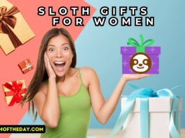 Sloth Gifts For Women Girlfriend Mother Daughter Wife Sister